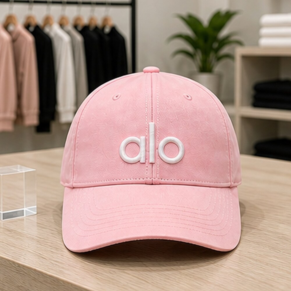ALO Yoga Pink Golf Baseball Cap Hat Activewear